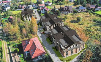 Panorama nocą – luksusowe apartamenty w Szczyrku w