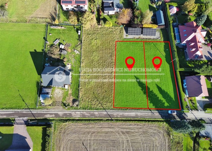 Atrakcyjna działka budowlana w Bierach, gmina Jasi