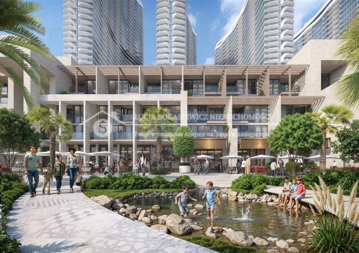 Przestronny salon – Apartament na sprzedaż w ZEA, 