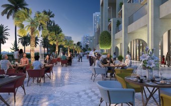 Widok na waterfront – Apartament na sprzedaż w Dub