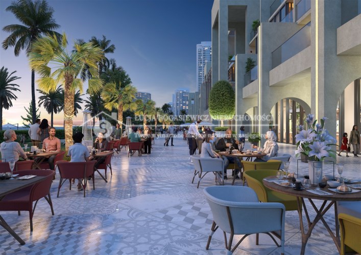 Widok na waterfront – Apartament na sprzedaż w Dub