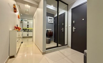 Widok na mieszkanie z zewnątrz – elegancki apartam