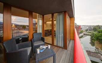 Apartament z balkonem i widokiem na góry – Bielsko