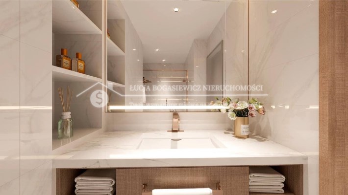 Studio o powierzchni 35 m² w luksusowym wieżowcu W