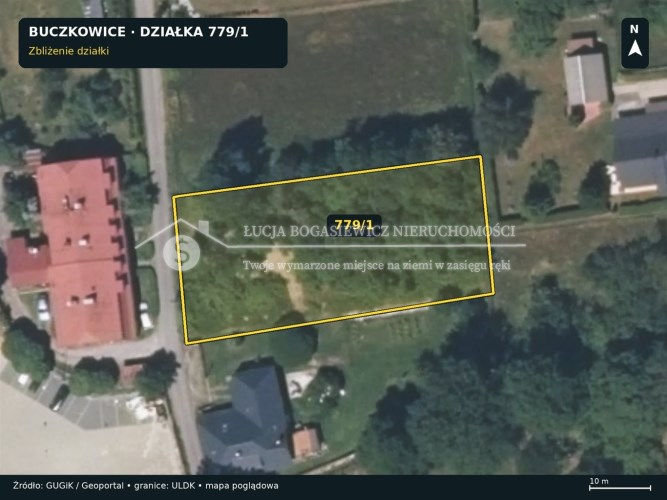 DZIAŁKA 1 204 M² Z MPZP  Działka 779/1 posiada pow